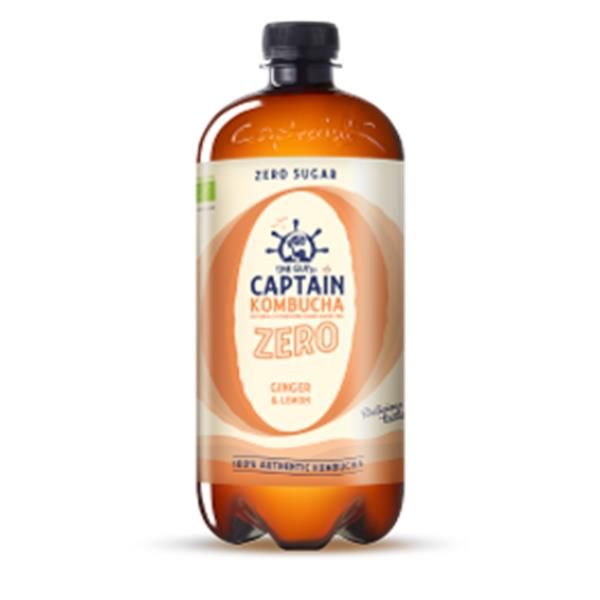 Kombucha Bio Zero Beb. Chá Gengibre Limão