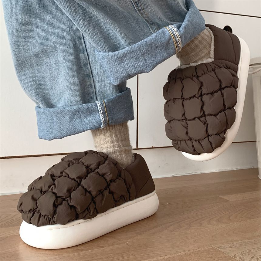 Dalli Daisy - Effen gewatteerde pantoffels