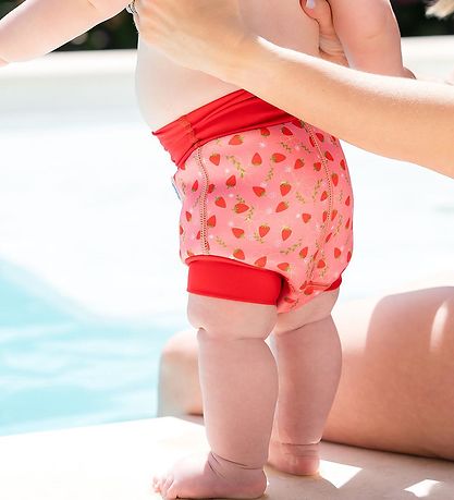 Splash About BleBådebukser - Happy Nappy New - Strawberry Field