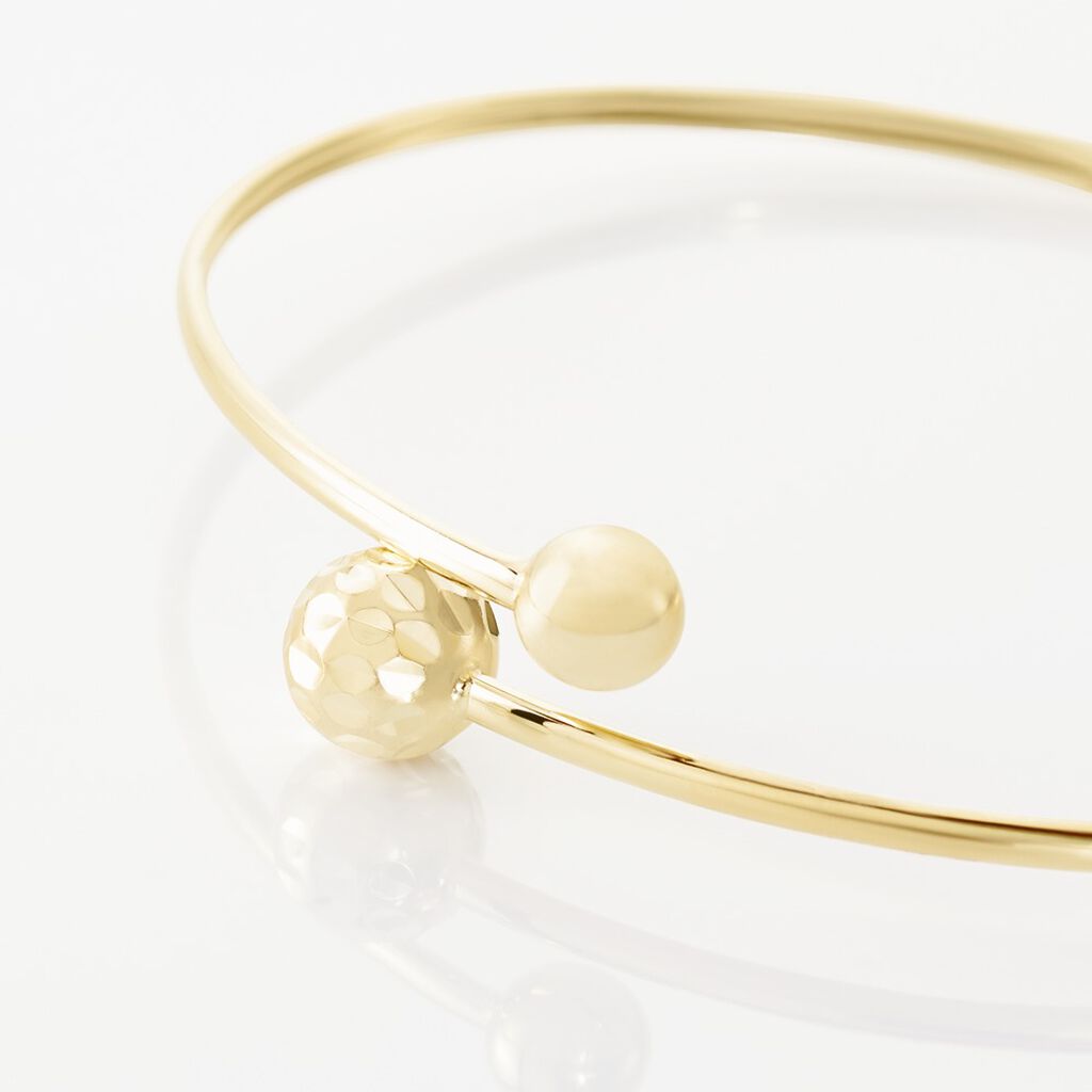 Bracelet Jonc Clemmie Or Jaune
