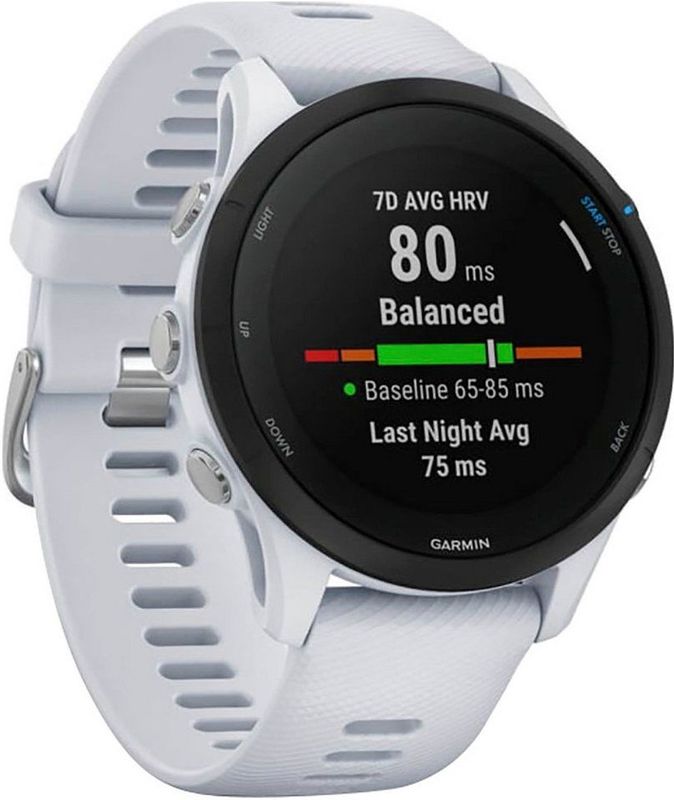 Garmin Forerunner 255 Music - Hardloophorloge - Sporthorloge - Met GPS Tracker - Geschikt voor hardlopen - Wit