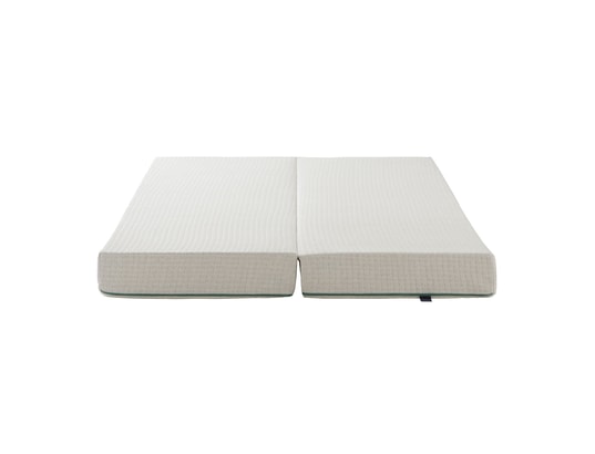 SOMEO - Matelas naturel latex naturel aube clic-clac ecru 65+65x19...