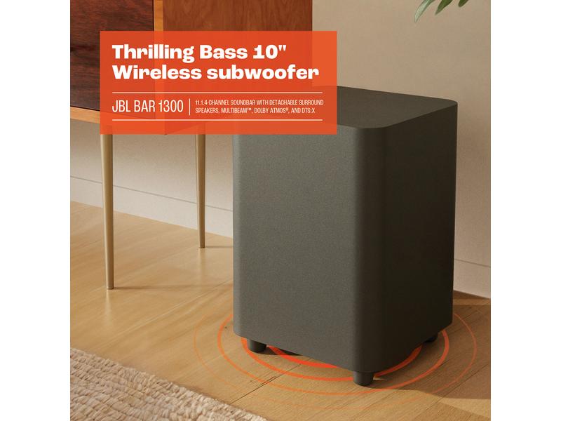 JBL BAR 1300 11.1.4-ch Soundbar Multibeam mit kabellosem Subwoofer