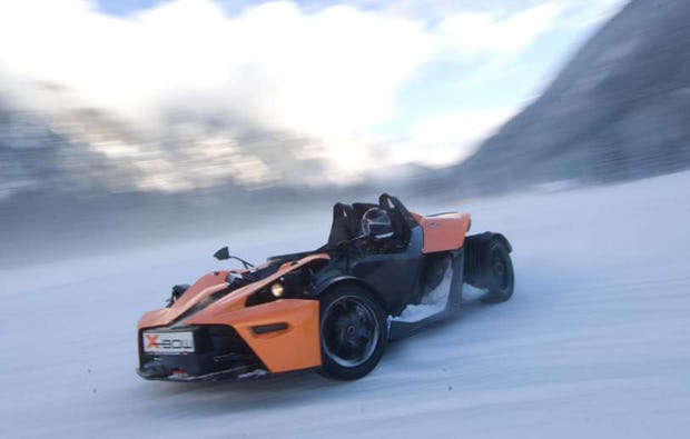 KTM X-BOW Wintercup Goldeck als Geschenkidee