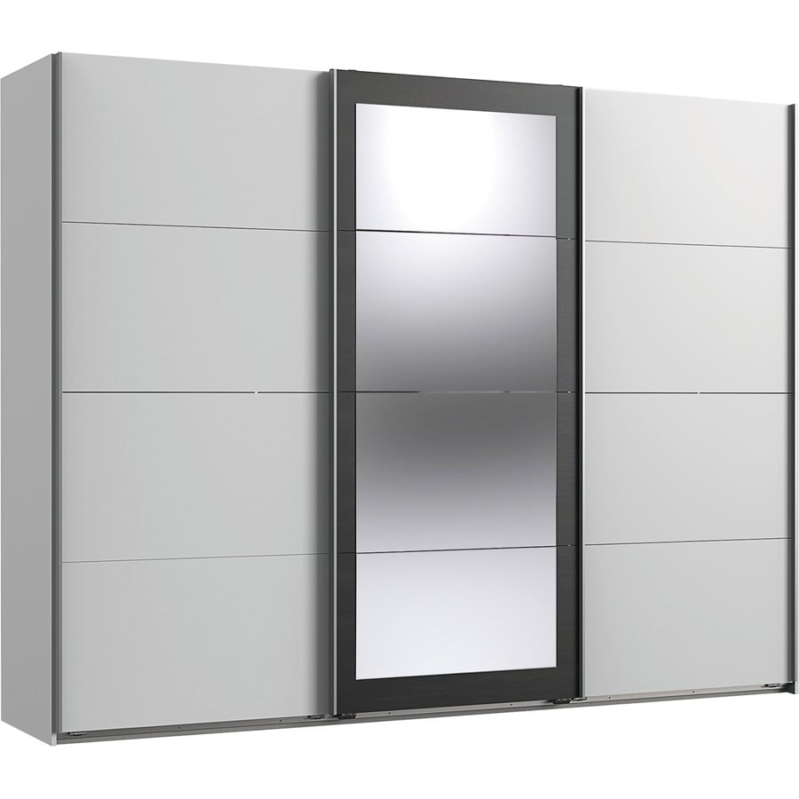 Allzweckschrank Kreta 1 Dekor weiss Hochglanz 75 x 184 x 35 cm