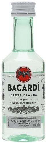 Bacardi Carta Blanca Mini 5 cl