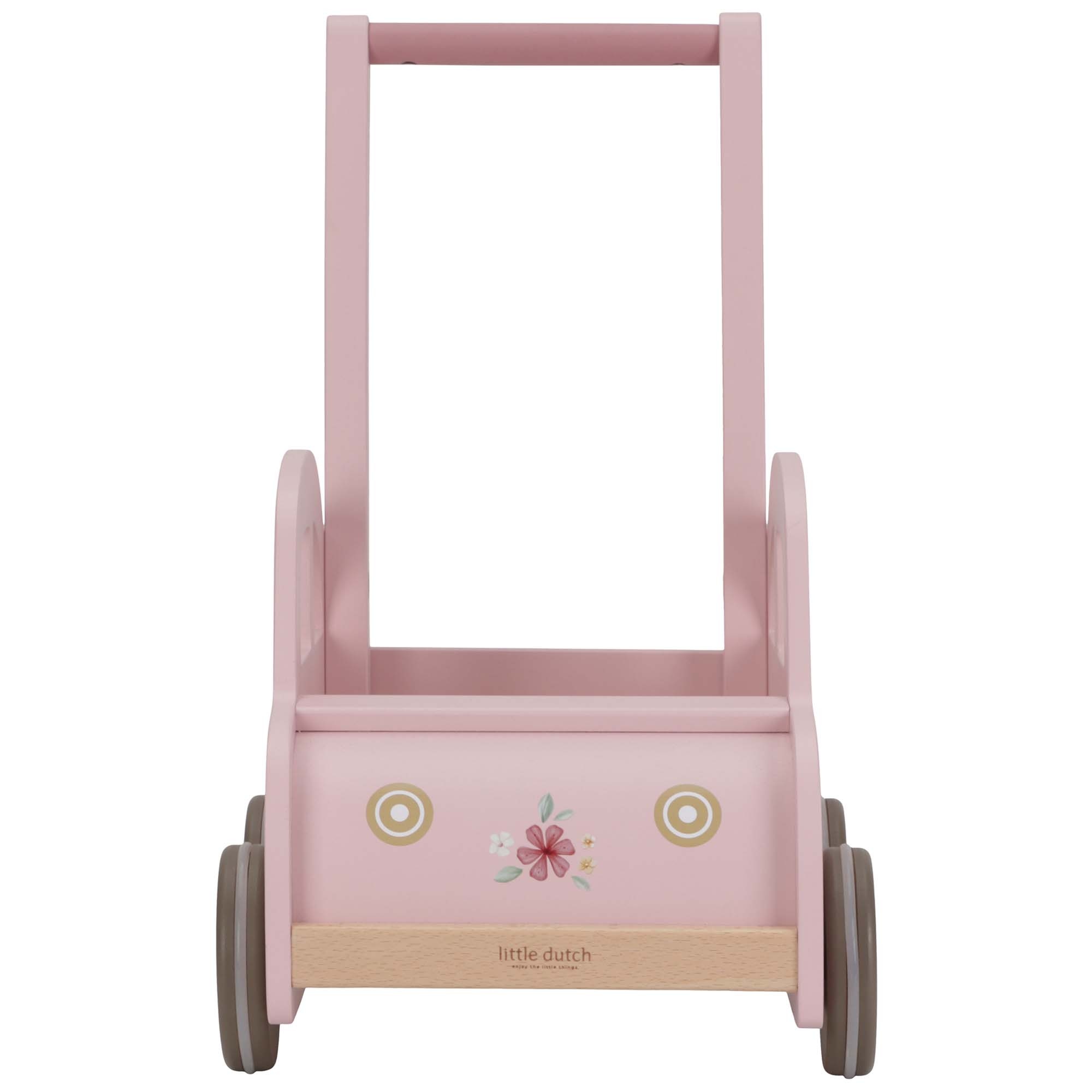 Little Dutch Loopwagen Roze FSC roze