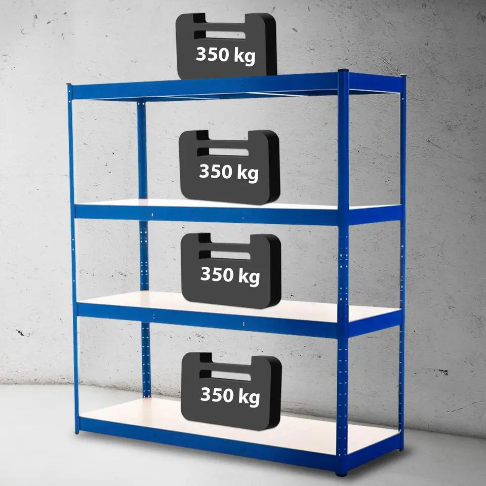 CLP Stellingkast regal Metaal - blauw