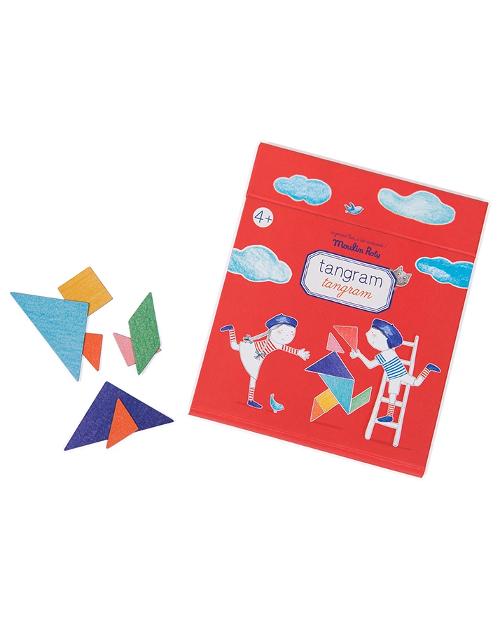 Magnetspiel TANGRAM in bunt