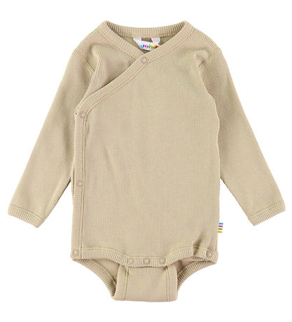 Joha Slå om Body l/æ - Rib - Beige