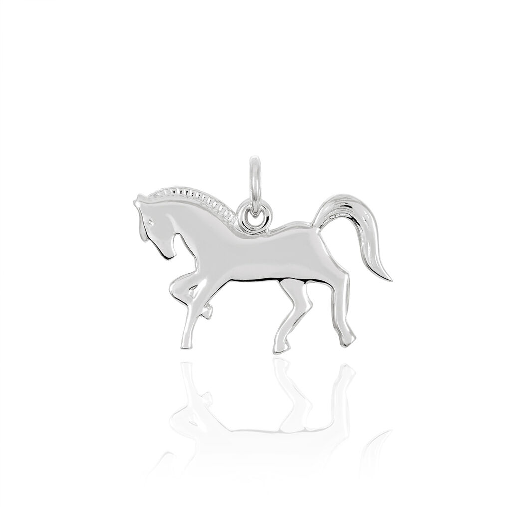 Pendentif Matahina Argent Blanc
