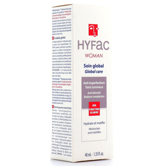 Soin global Hyfac Woman - Peaux à imperfections