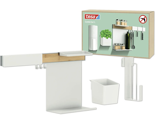 Keukenorganizer Tesa L wit 70022-00000-00