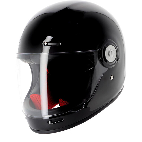Helstons - Casque Naked Full Face Noir Brillant