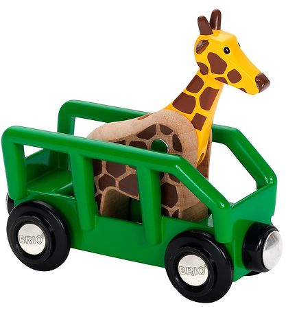 BRIO Leget?j - Giraf og Vogn