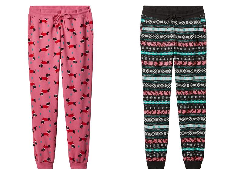 Dames kerstjoggingbroek