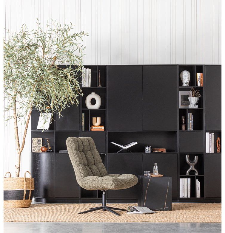 WOOOD   Job Draaifauteuil