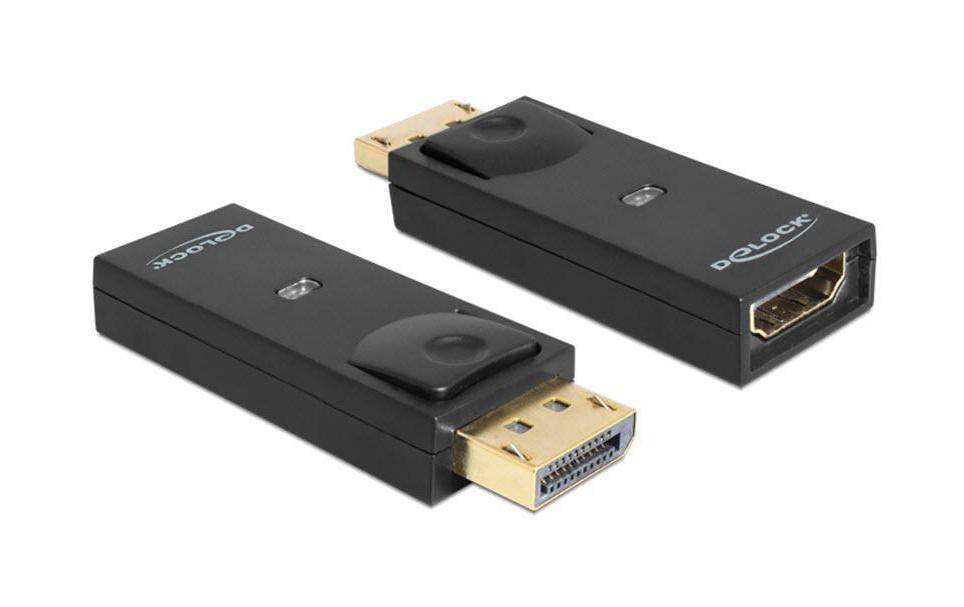 Adapter Displayport - HDMI Schwarz