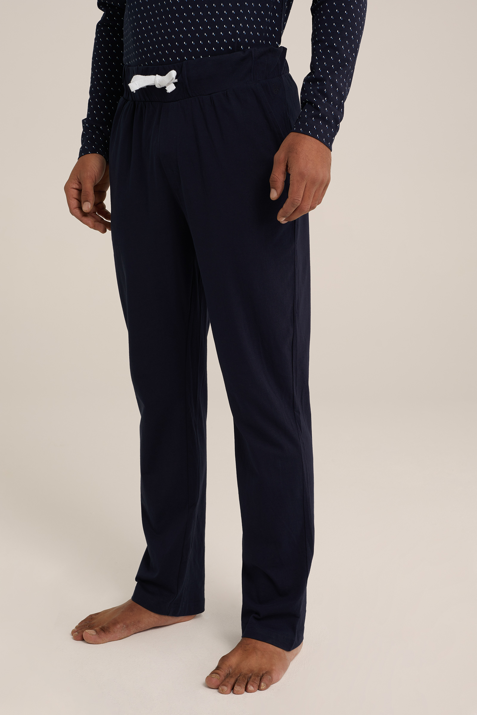 pyjamabroek WE Fashion Donkerblauw