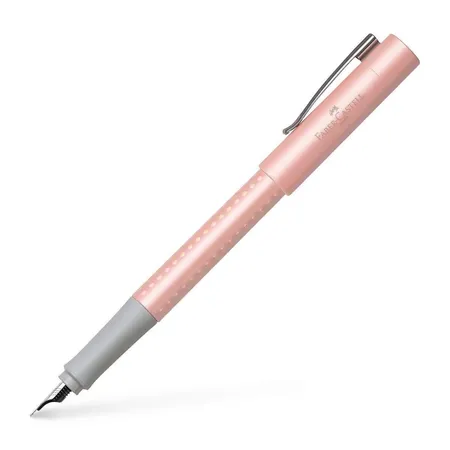 Faber-Castell Füller Grip Pearl EditionFeder F rosé