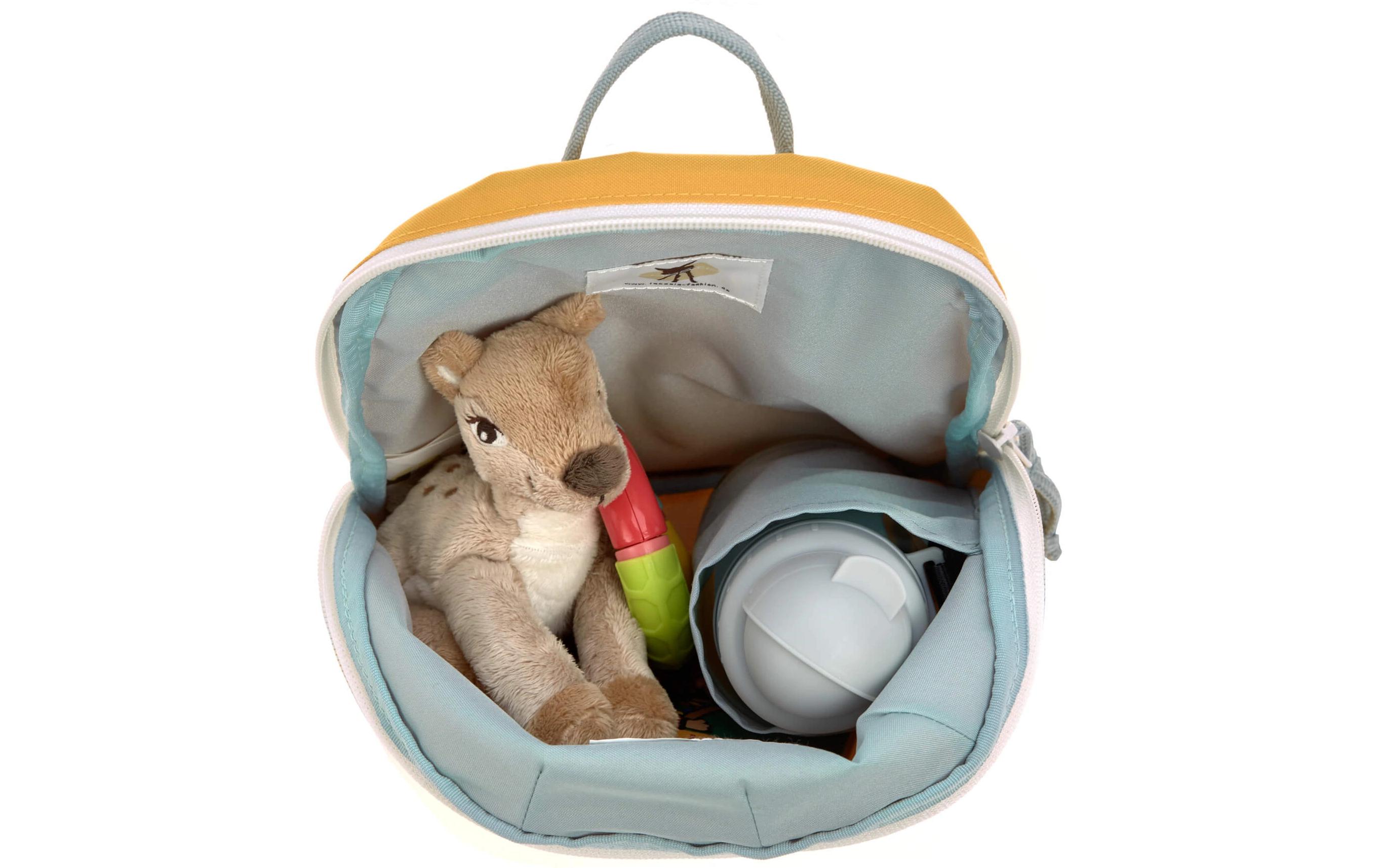 Rucksack Tiny-Löwe, GelbKindergartenrucksack