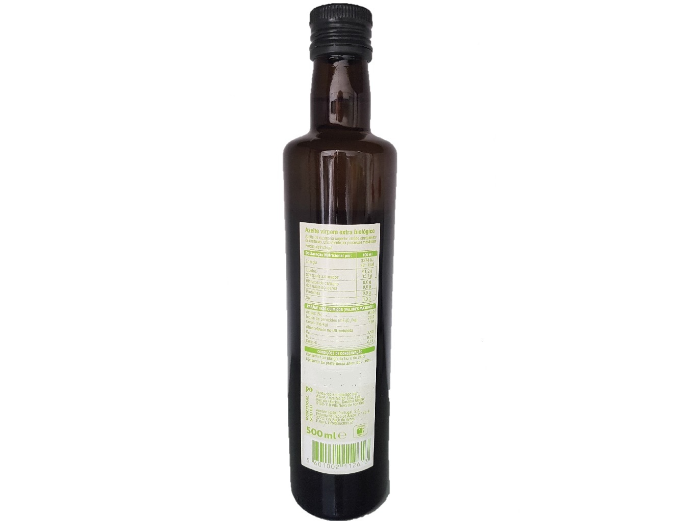 AZEITE AUCHAN BIO VIRGEM EXTRA 500ML