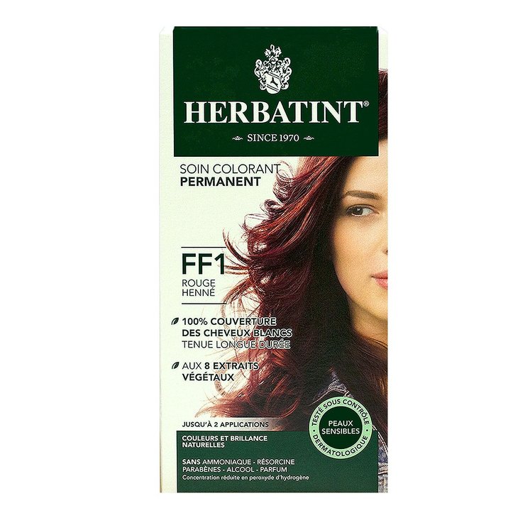 Soin colorant FF1 rouge henné