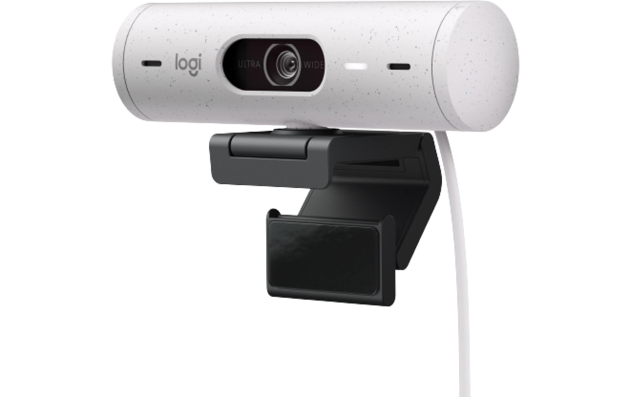 Webcam Brio 500 WeissFull HD-Webcam mit RightLight 4 und HDR