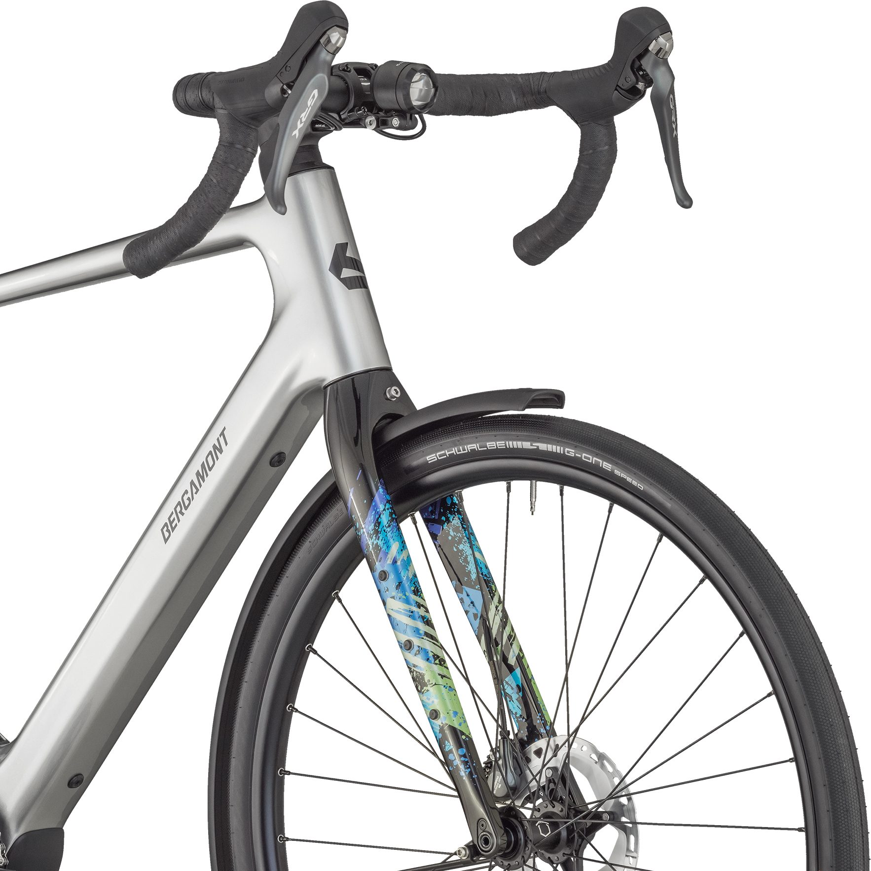 Bergamont E-Grandurance RD Expert Carbon E-Gravel Bike silber