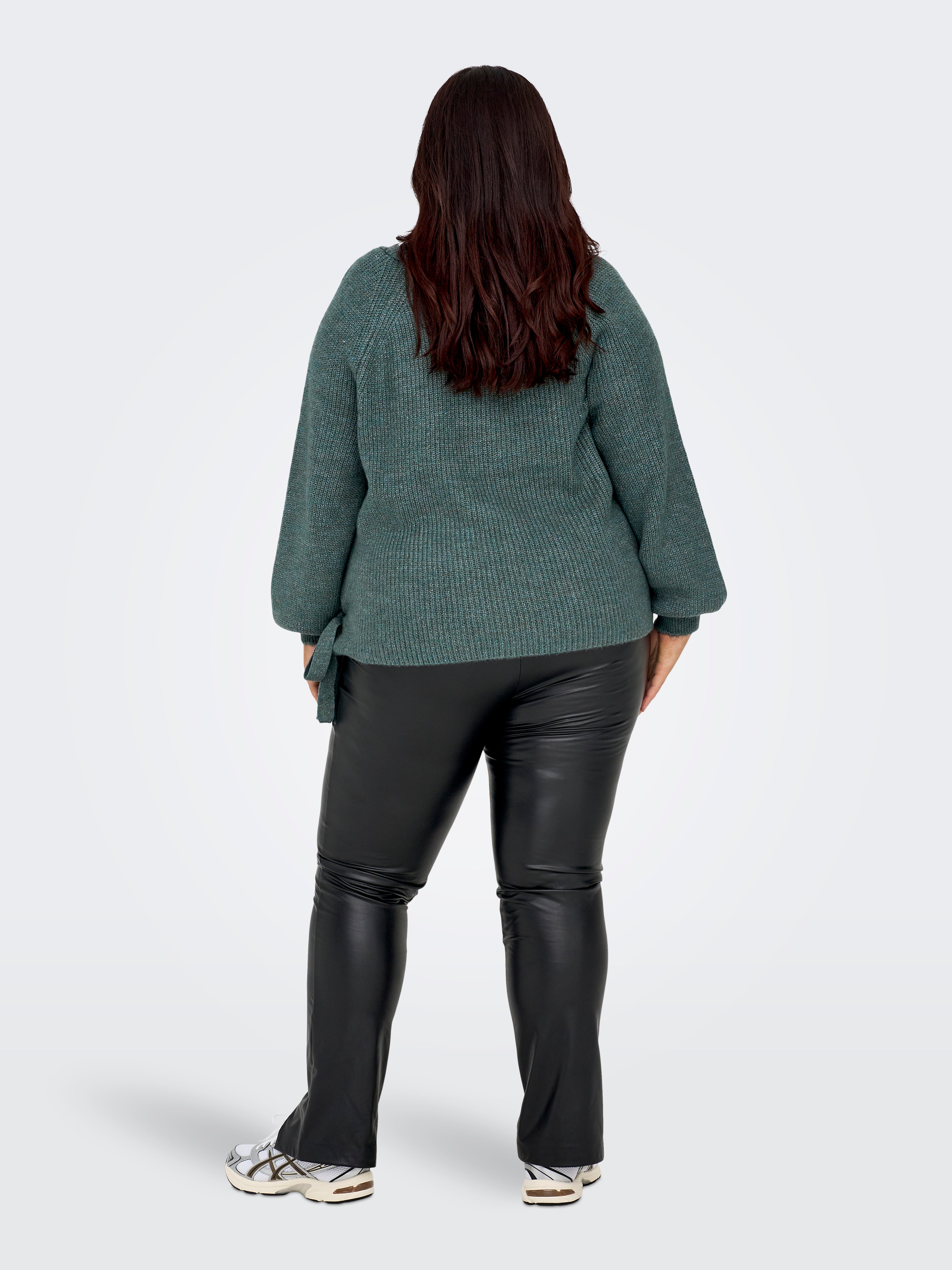 CARJADEI Strickjacke Balsam Green
