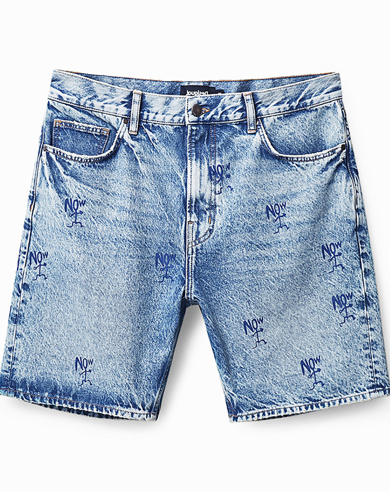 Desigual Short en jean Gabin denim