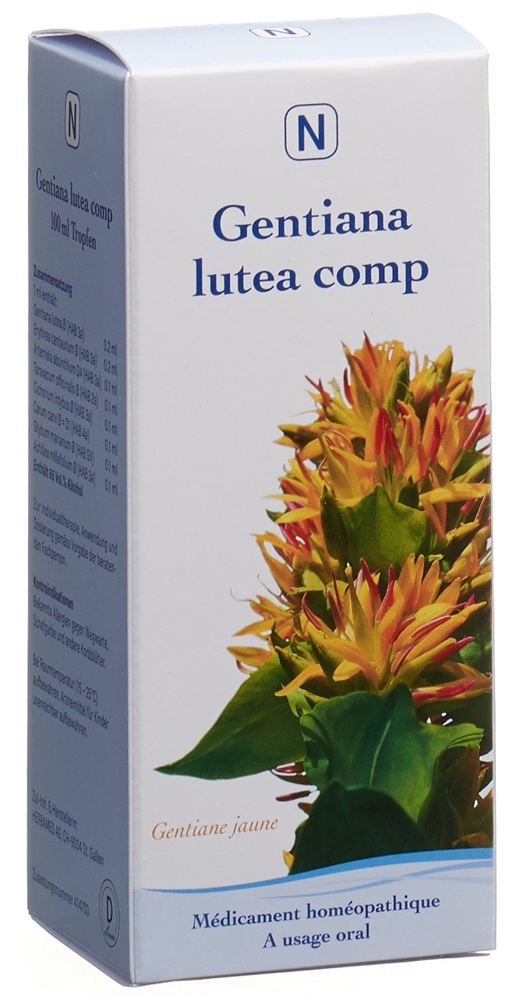 HERBAMED Gentiana lutea comp Tropfen 100 ml