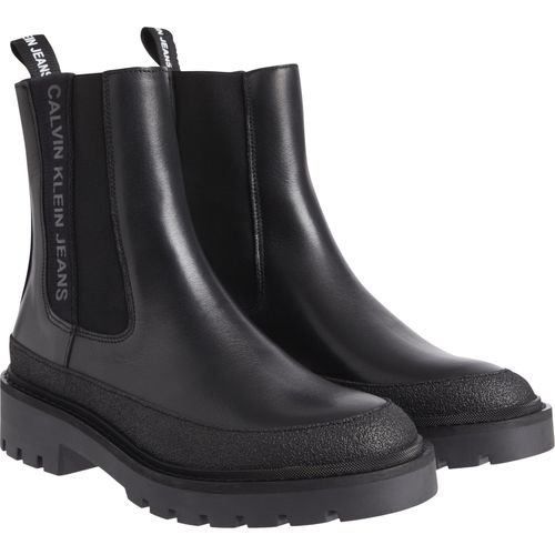 Calvin Klein Jeans - BOTA COMBAT MID CHELSEAMUJER Negro