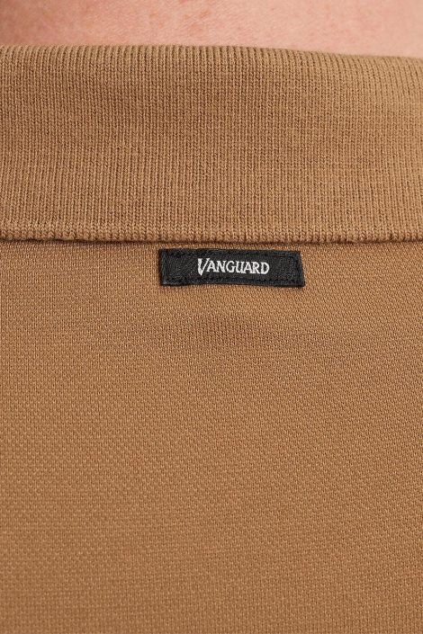 Vanguard bruine heren polo