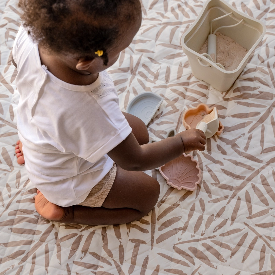 toddlekind Tragbare Spielmatte Tan