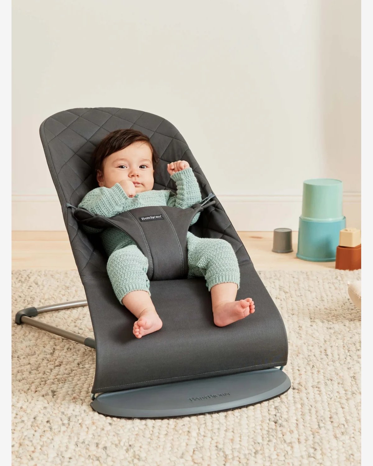 Vippestol Bliss – Best i Test Babysitter – Baby Bouncer 0-2år