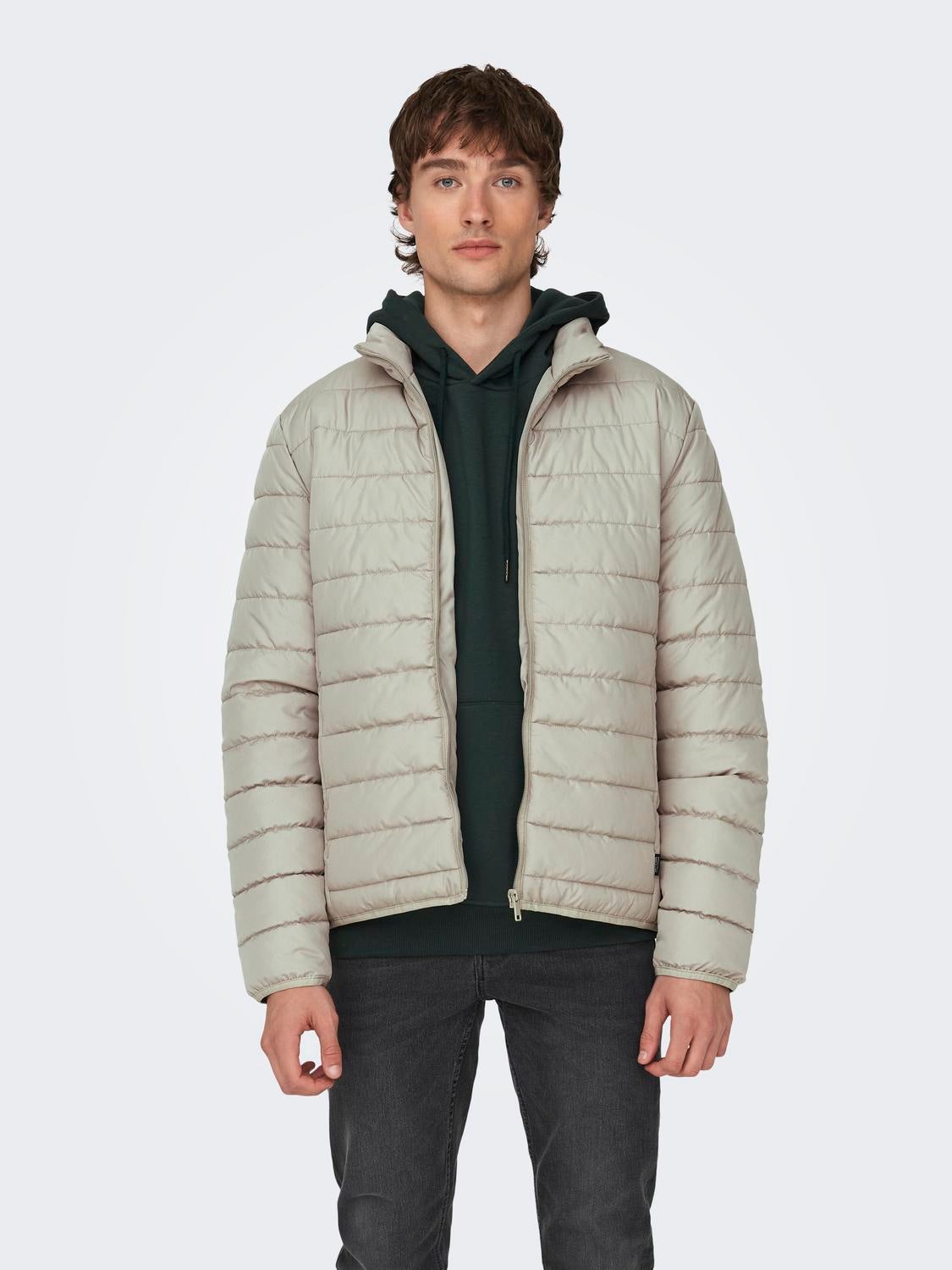 ONSBRON Steppjacke Vintage Khaki