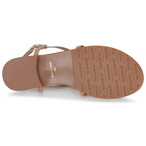 JB Martin - AISSA - Vernis blanc / Camel