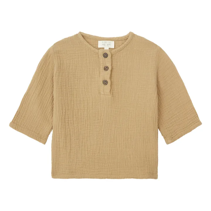 The Simple Folk Blouse Coton Bio | Camel