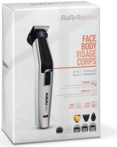 BaByliss - MT726E - Trimmerset - Carbon Titanium - 8-in-1