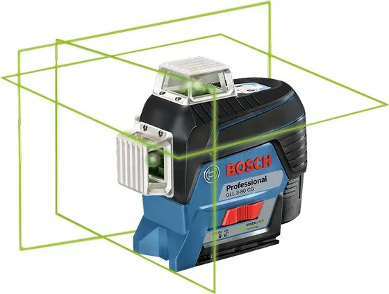 Bosch GLL 3-80 CG Professional - Krydslinjelaservaterpas