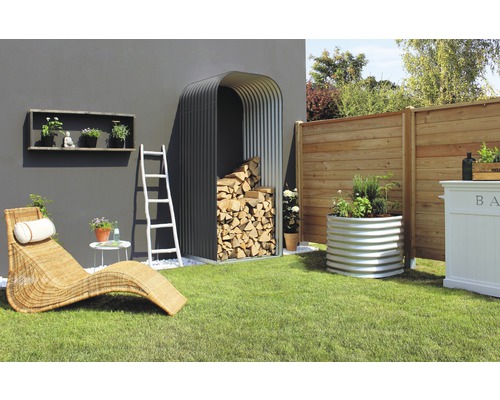 Vitavia Ardor 858 hoge houtkachel, 99x86x223 cm, graniet