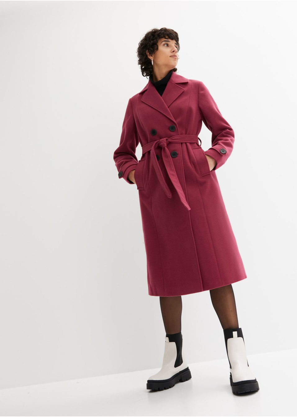 Trench-coat d'hiver