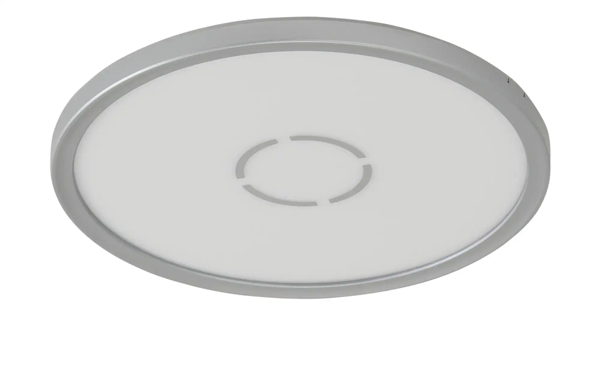 LED-Deckenleuchte,silber mit Hintergrundbeleuchtung
