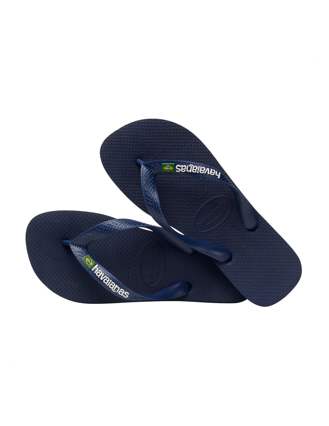 havaianas tongs mixte brasil logo bleu
