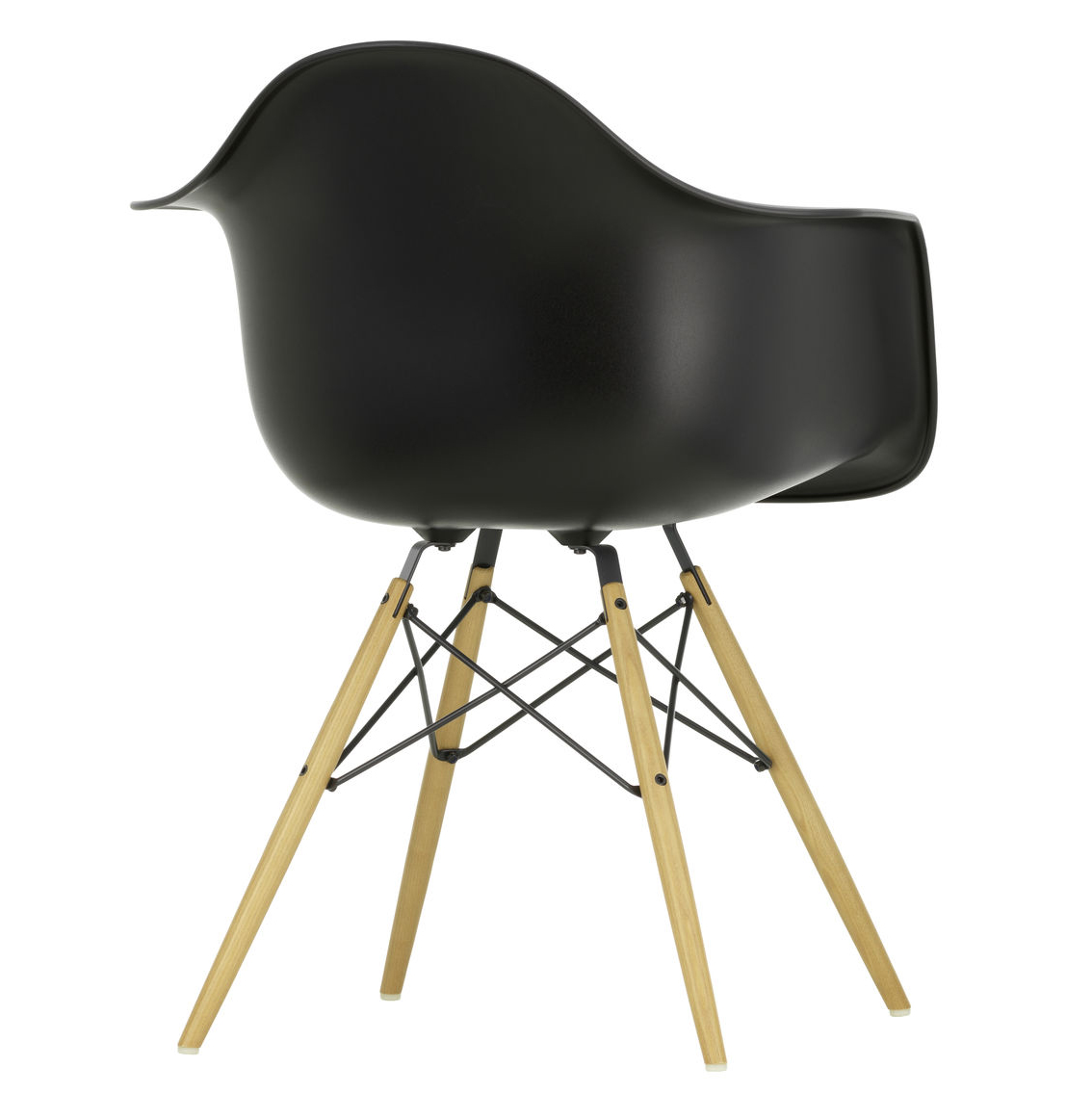 Eetkamerstoel DAW RE esdoorn goud Deep Black