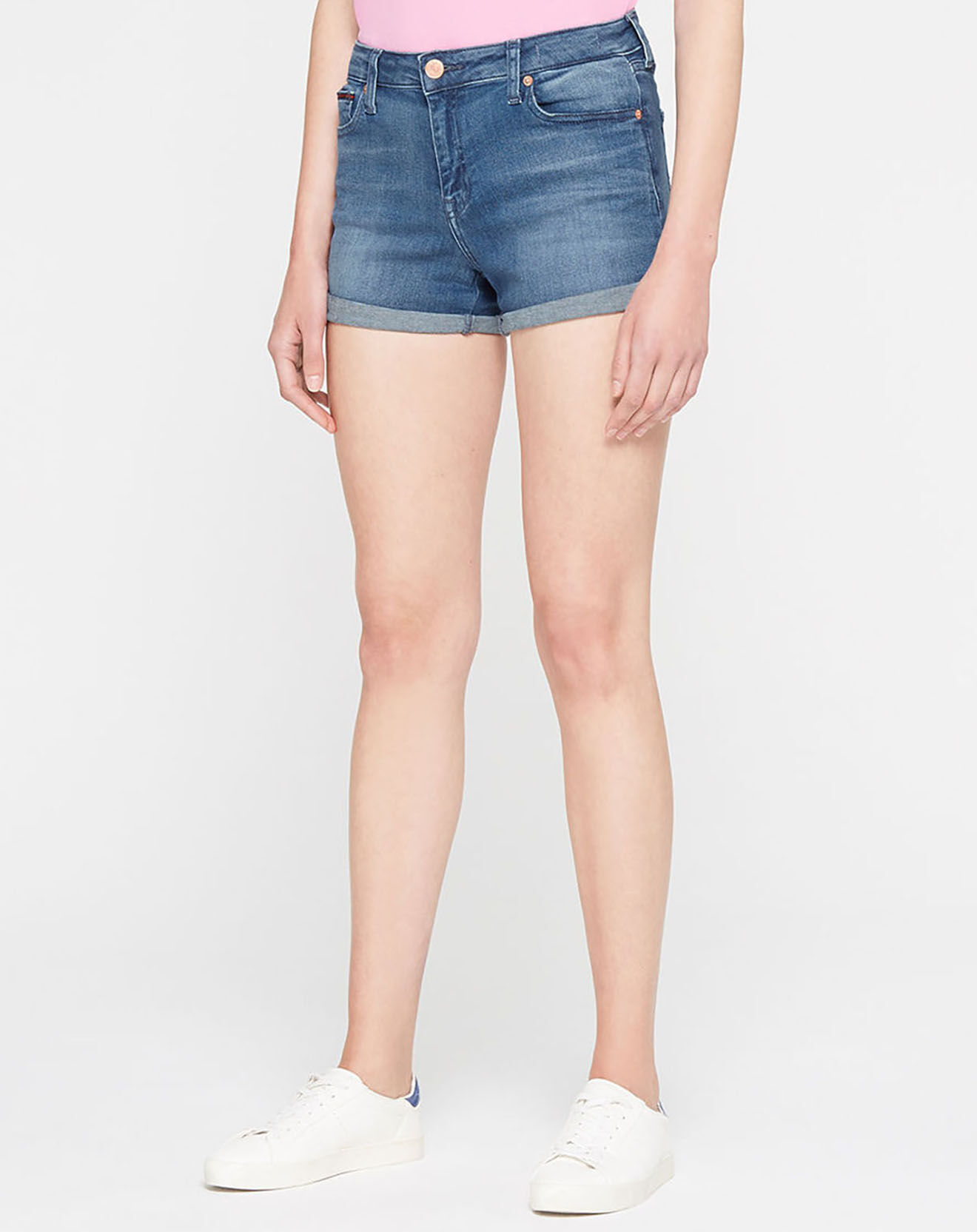 Tommy Jeans Short denim tmbs bleu