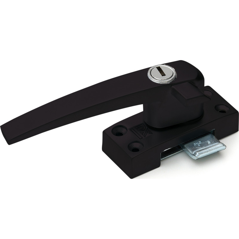 DX raamsluiting SKG* Links, zwart gecoat