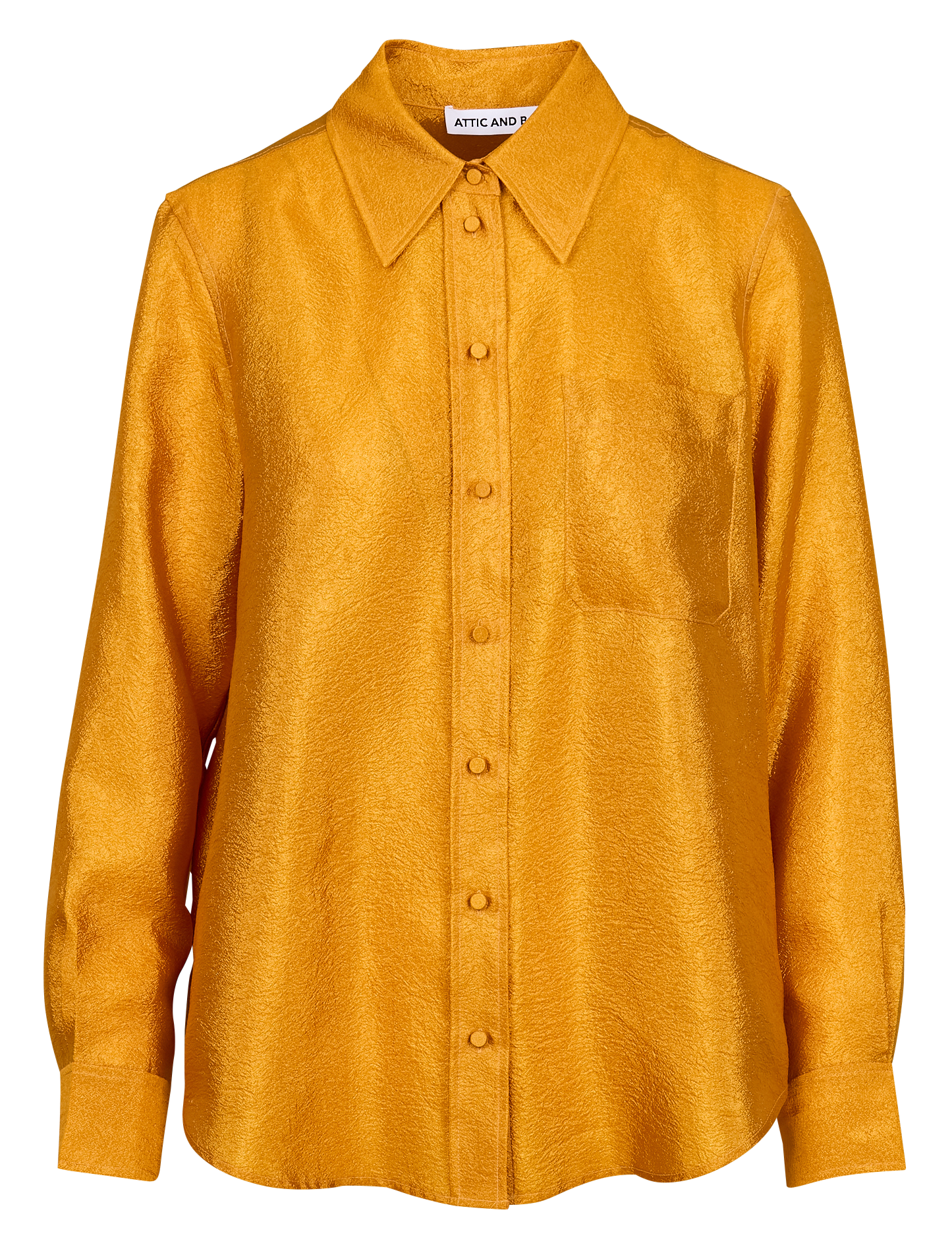 TIMOTHY - Chemise ample à col classique | Doré