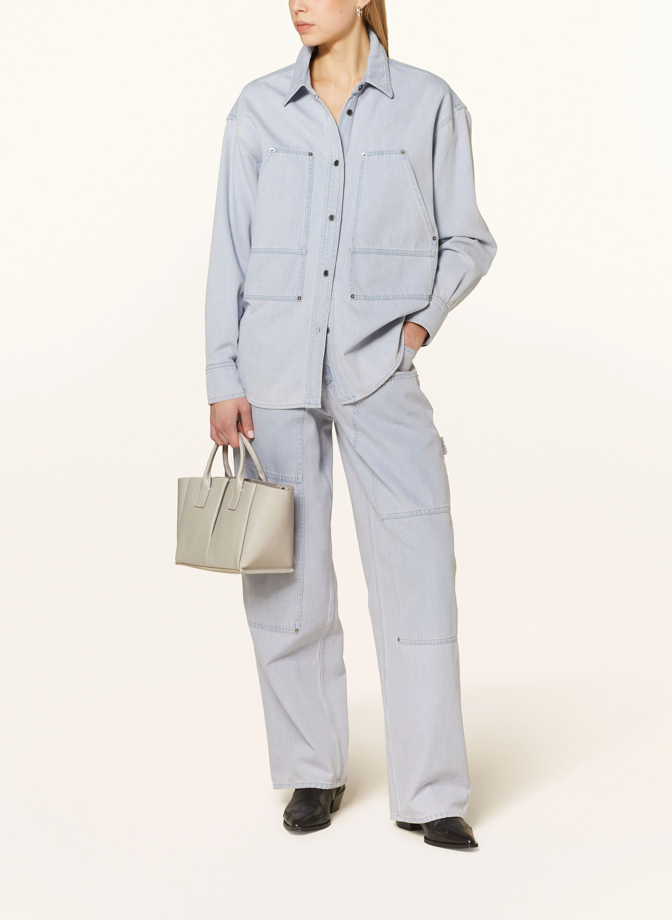 LE TANNEUR Handtasche ELENA mit Pouch